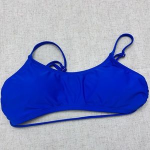 EXPRESS blue bikini top